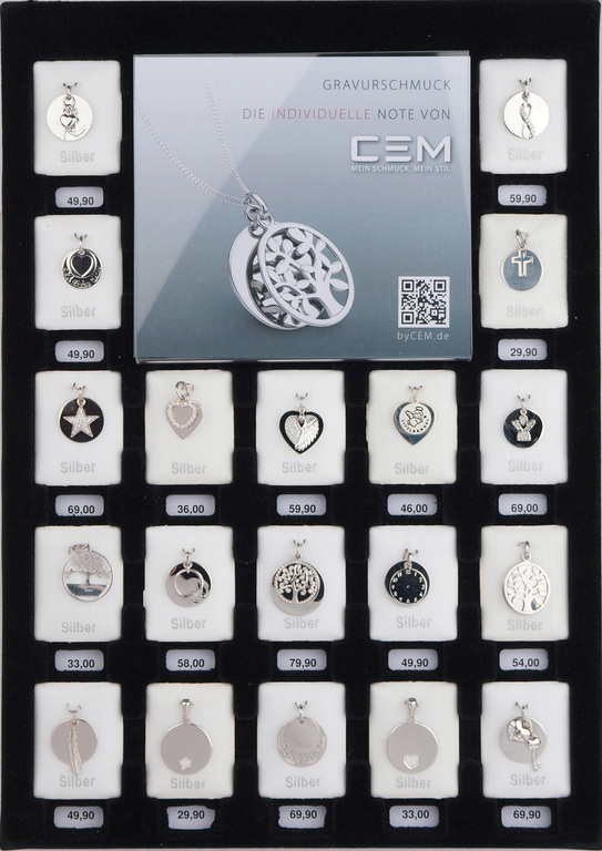 Juwelier & uhrmachermeister Dieter Stronczek - Schmuck - Vitrine